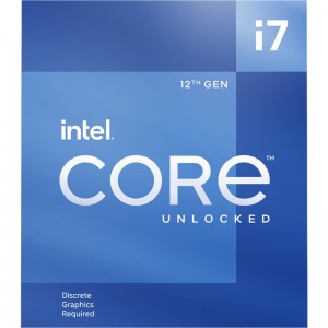 Procesor Intel Alder Lake, Core i7 12700KF 3.60GHz pana la 5.00GHz, 25MB Cache, Socket 1700